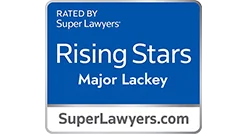 Rising Stars Major Lackey Rated by Super Lawyers